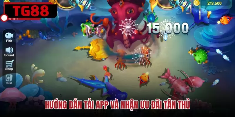 Cài đặt ứng dụng Bắn Cá và nhận mã ưu đãi tân thủ